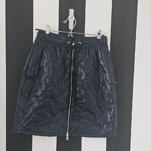 Nike Navy Quilted Pencil Skirt